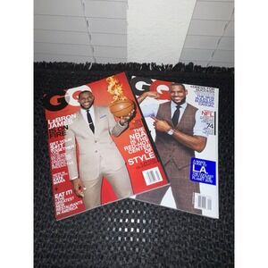 LeBron James GQ‎ Magazine Sept 2010 & March 2014